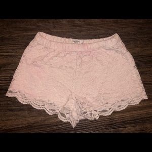 Abercrombie & Fitch Lace Shorts